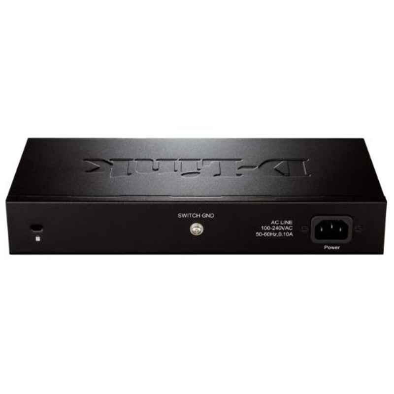 D-Link 24 Port Black Fast Ethernet Unmanaged Desktop Switch, DES1024D