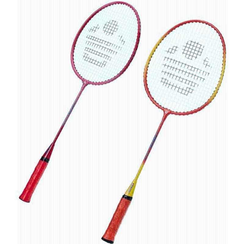 Cosco CB-80 Jr Twin 95g Multicolour Strung Badminton Racquet