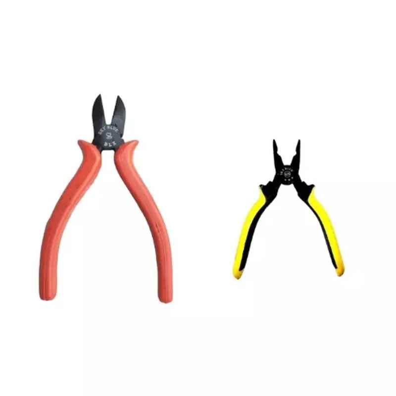 Sky Blue 2 Pcs 7.8 inch Groove Plier Combo, SBE_PLIER_COMBO_MOD_00816