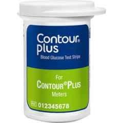 Contour C Plus 25 Pcs Glucometer Strips Box