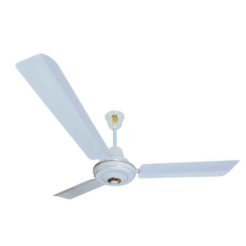 Afspejling ven Elektriker Buy Balster Pride 30W BLDC White Ceiling Fan with Remote & LED Light,  Sweep: 1200 mm Online At Best Price On Moglix
