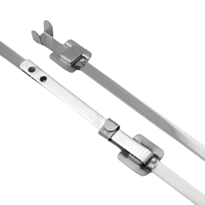 Aftec 9.5x762mm Non-Magnetic Stainless Steel Releasable Cable Tie, ACTI 9.5-762 RS