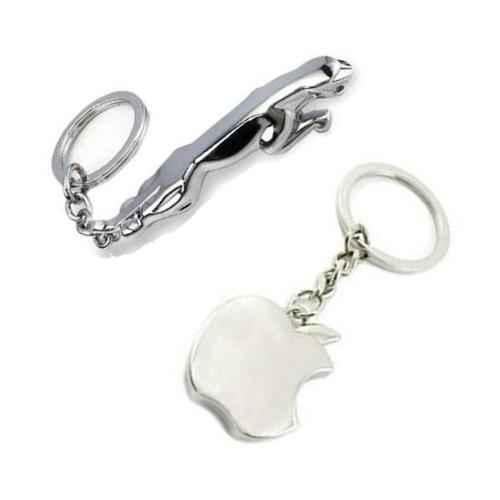 Apple logo store keychain