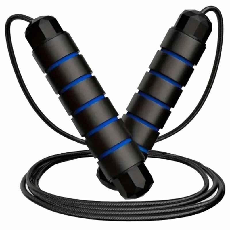 Shopeleven 300cm Nylon & Steel Blue Ball Bearing Skipping Rope