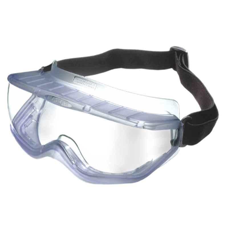 Karam Polycarbonate Anti Fog Lens Adjustable Elastic Head Band Chemical Splash Clear Spectacles , ES008