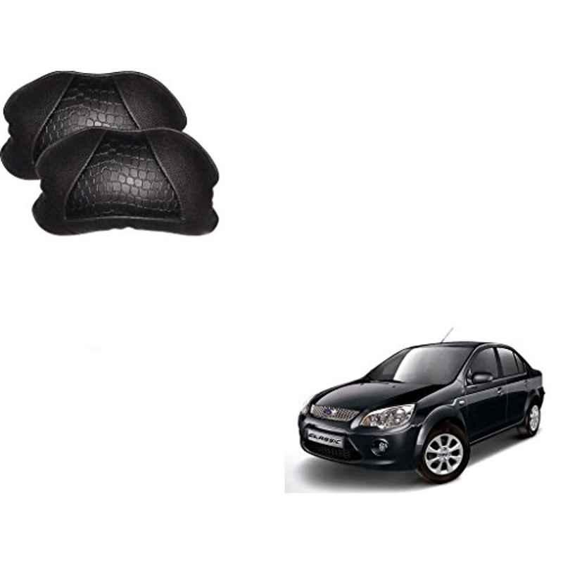Kozdiko 2 Pcs Memory Foam Black Neck Rest Cushion Pillow Set for Ford Fiesta Classic