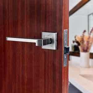 Voltizi Stainless Steel Matt Finish Mortise Balcony Door Lock Set with Bolt Latch & Pull Handle, MG304
