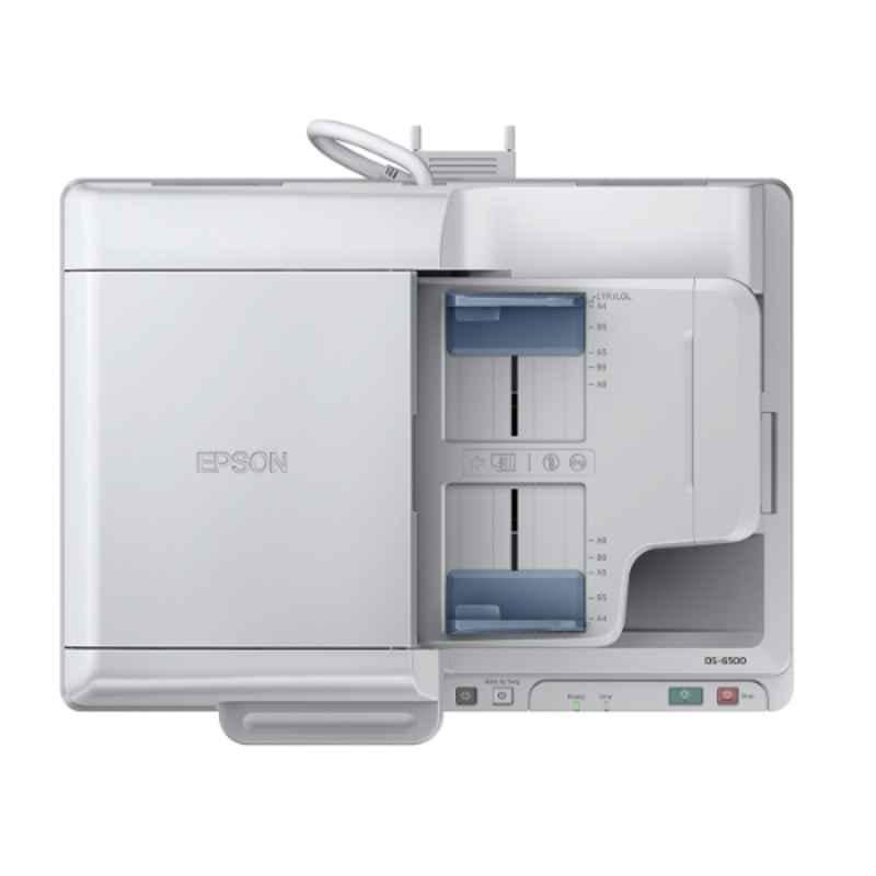 Epson DS-6500 WorkForce Flatbed Document Scanner with Duplex ADF, Print Speed: 50 ipm