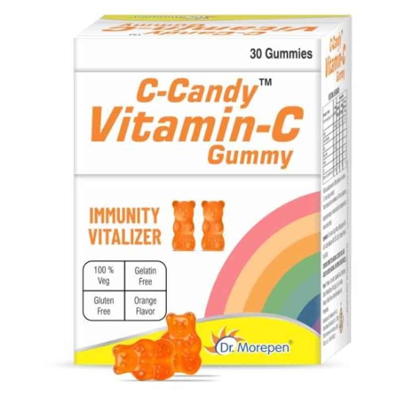 Dr. Morepen Orange Vitamin C Gummies Immunity Booster Supplement