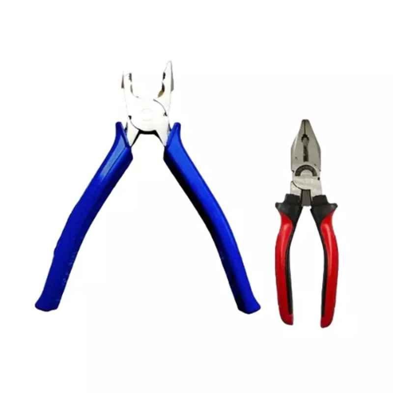 Sky Blue 2 Pcs 7.8 inch Lineman Plier Combo, SBE_PLIER_COMBOS_COMBO_173