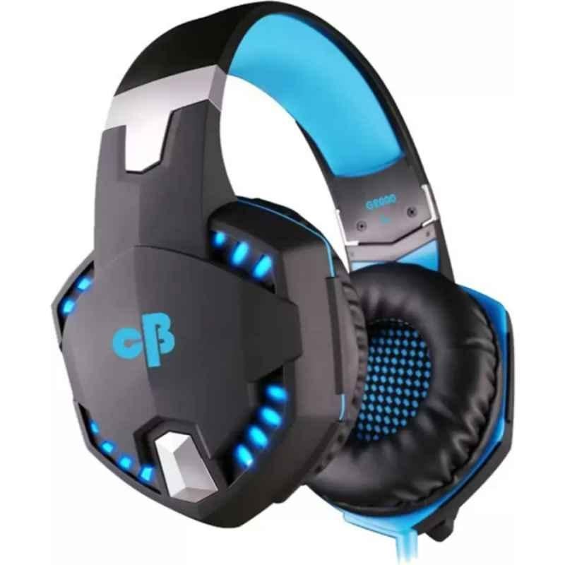 Cosmic Byte G2000 Black & Blue Over Ear Headset with Mic
