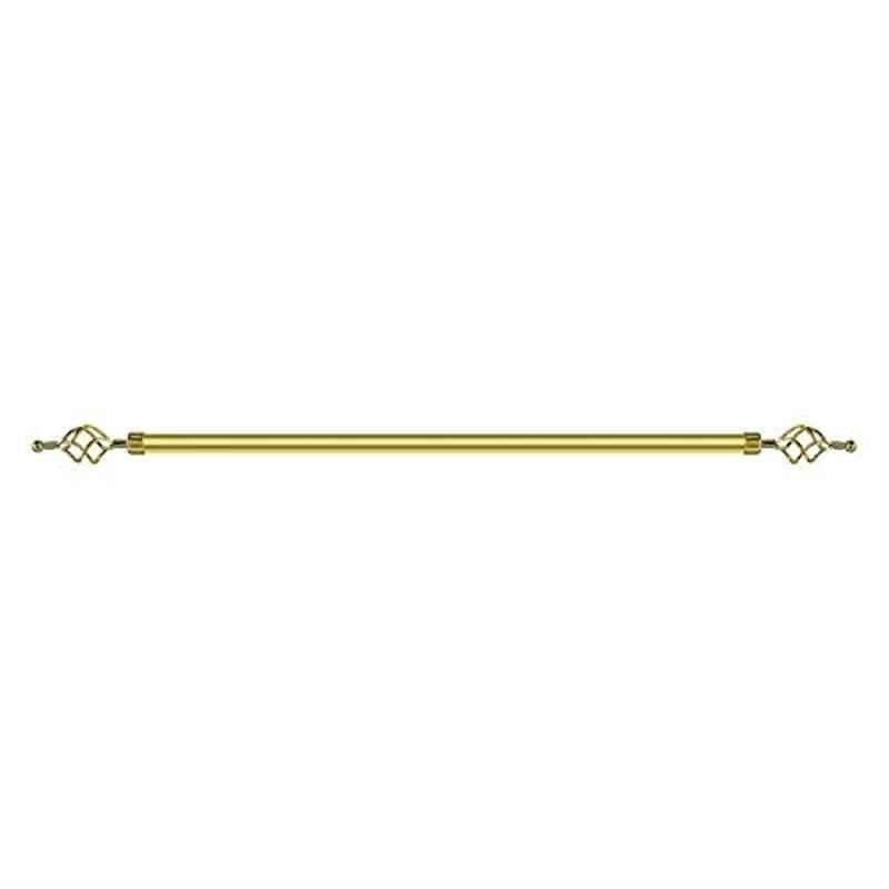 210-400cm Metal Gold Roman Adjustable Curtain Rod