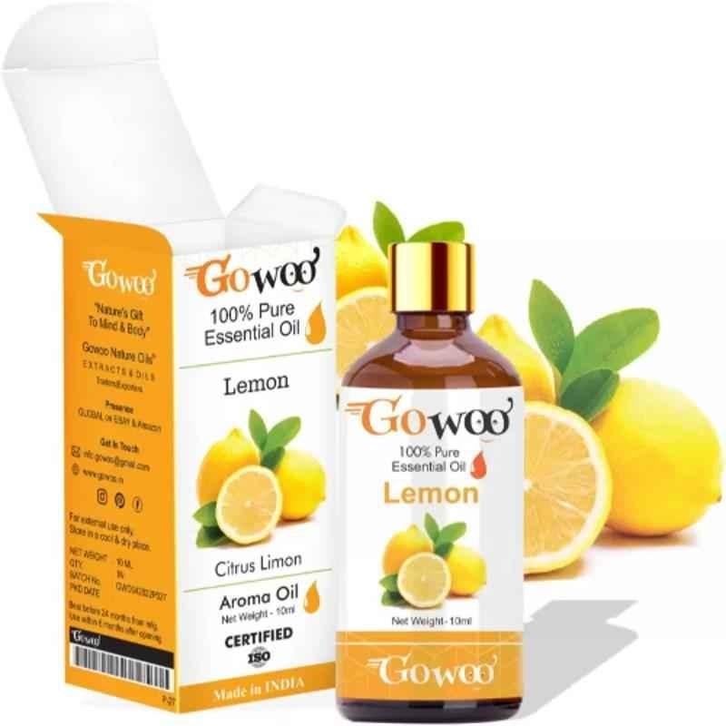 GoWoo 10ml Virgin & Undiluted Lemon Oil, GoWoo-P-27