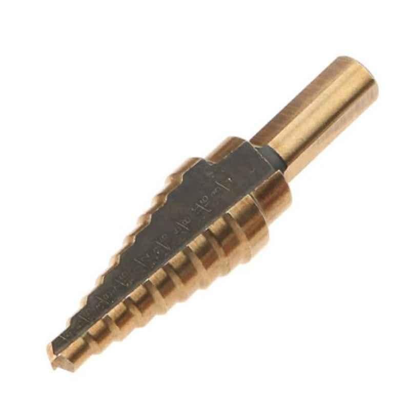 Tolsen 3/4 inch Black & Gold Step Drill Bits, 75877