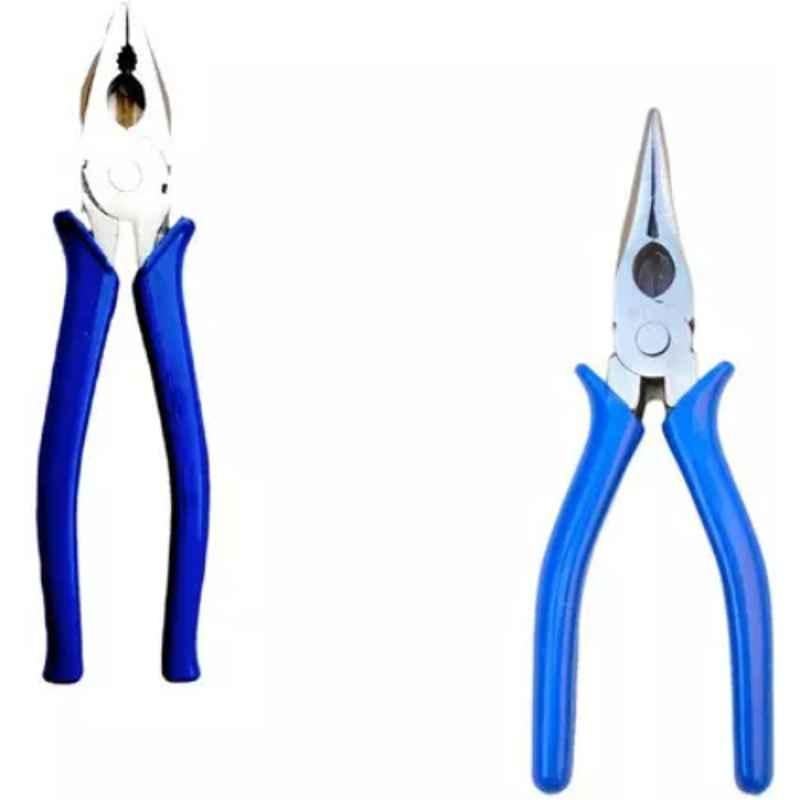 Sky Blue 2 Pcs 7.8 inch Groove Plier Combo, SBE_PLIER_COMBO_MOD_00144