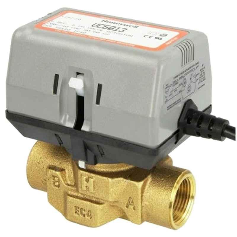 Honeywell 220 VAC 3/4 Inch 2 Way Electric Valve Actuators, VC6013AJ1000T