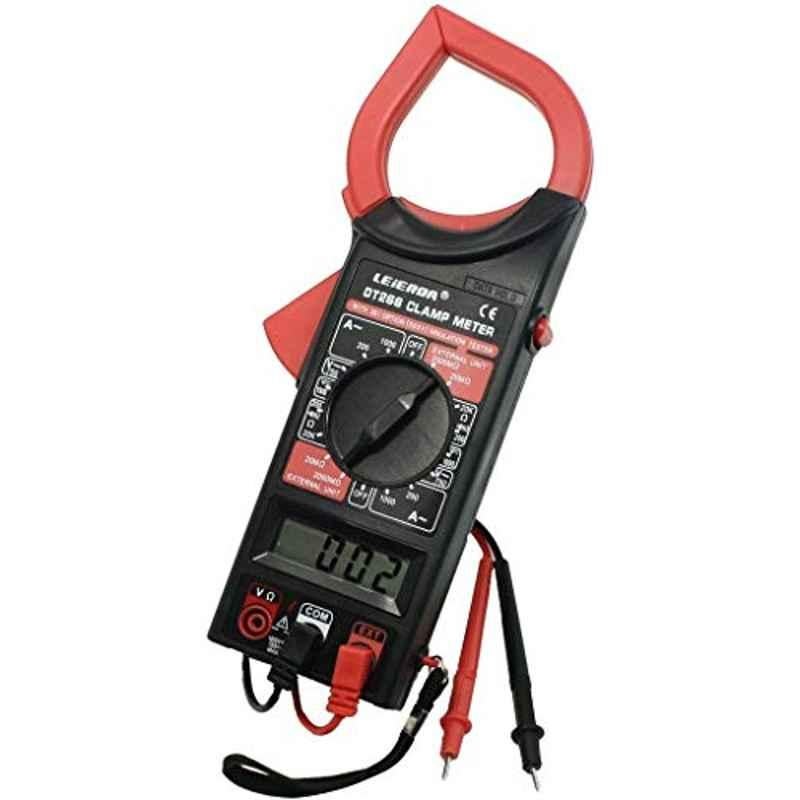 Dt-266 Electronic Digital Clamp m With Test Probe Leads