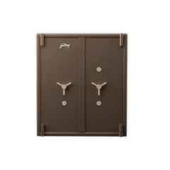 Godrej 61 Defender Aurum NX 530 Litre Alloy Steel Brown Double Door Manual Key Lock Safe Locker
