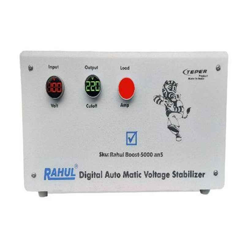 Rahul Boost 5000AN5 100-280V 5kVA Single Phase Automatic Voltage Stabilizer