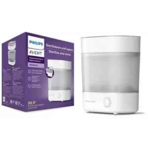 Philips Avent Advanced 650W 6 Slots White & Grey Bottle Sterilizer with BPA Free