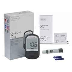 Arkray GlucoCard G+ Advance Blood Glucose Monitor with 50 Test Strips, 25 Trustlet Lancets & 1 Lancing Device Kit
