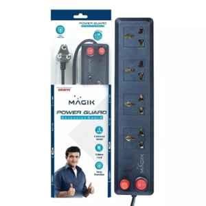 Magik Power Guard 5m Plastic Black Extension Board, ACPGSG4506