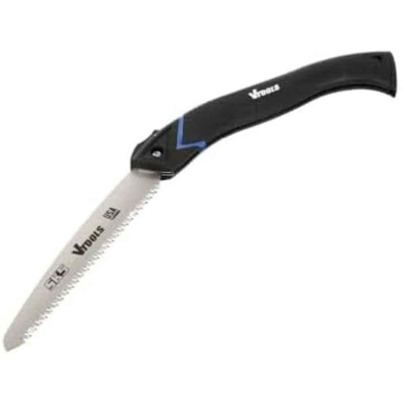 VTOOLS 9 inch SK5 Steel Triple Teeth Folding Outdoor Saw, VT2230