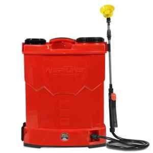 Neptune 12V 12A 20 Litre Knapsack Battery Sprayer with 4 Pcs Nozzles & Telescopic Lance for Farming & Garden Spraying, BS/CK/DK/VN-13