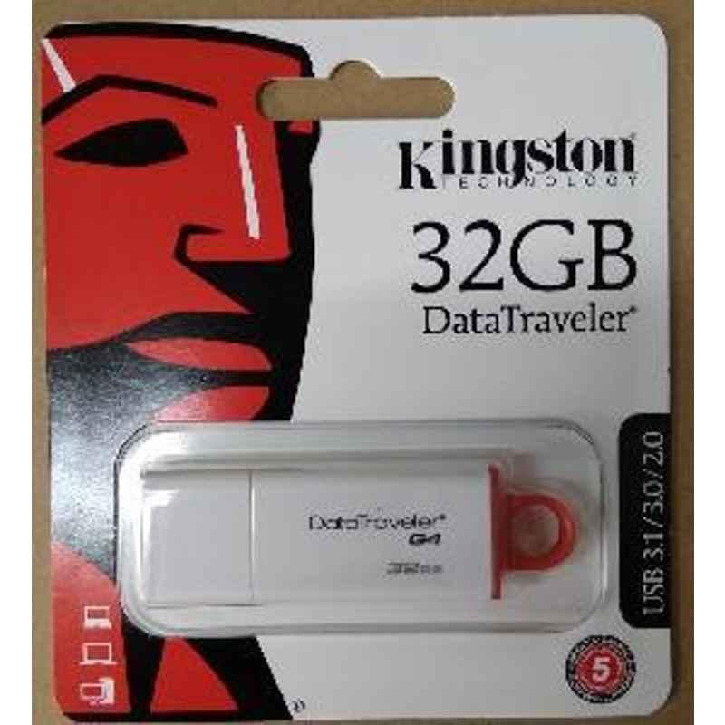 Kingston 32GB Pendrive G4 5 Year'S Warranty Pen Drive