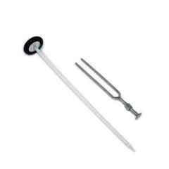 Forgesy Stainless Steel Queen Square Pattern Knee Hammer with Tuning Fork, SUNX56