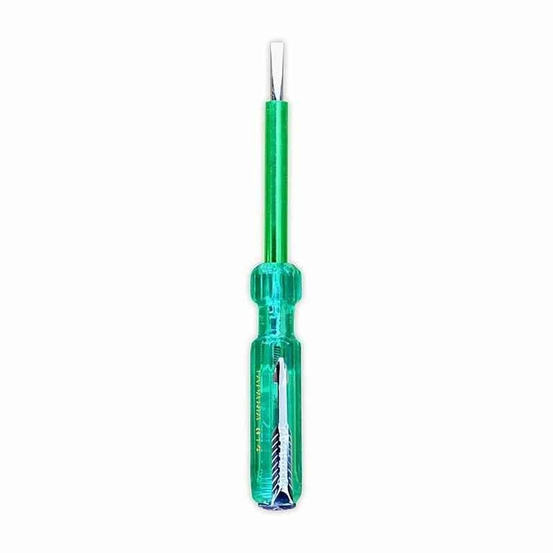 Taparia 125mm Green Handle Line Tester Screw Driver, 814 (Pack of 10)