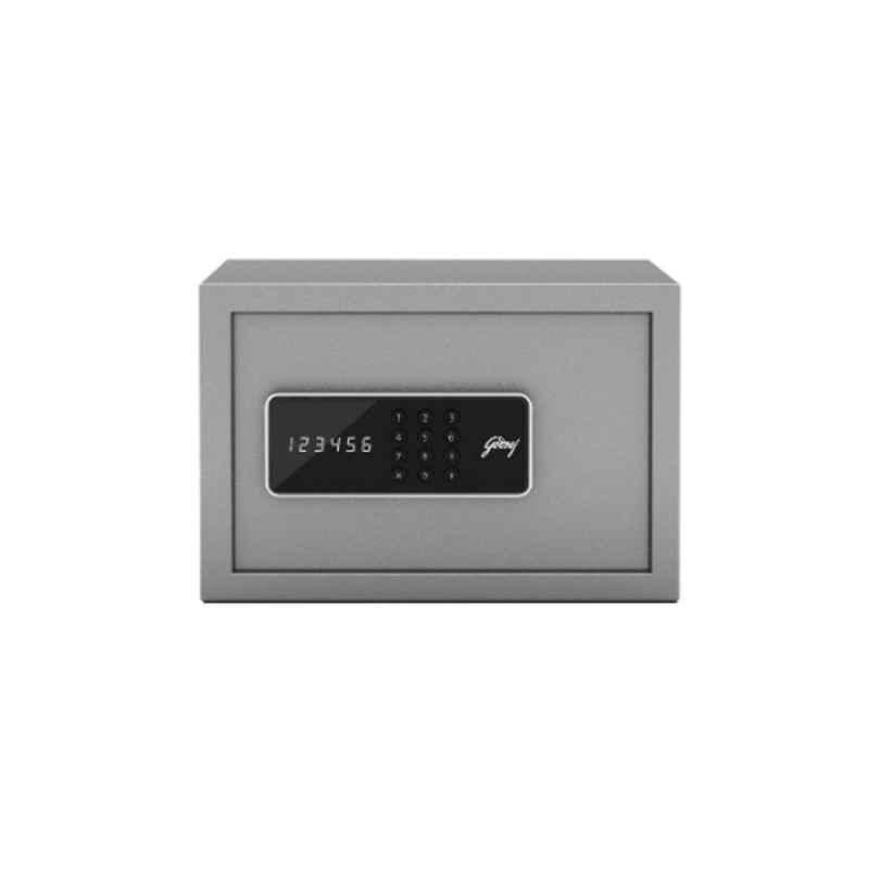 Godrej Forte Pro 10L Alloy Steel Light Grey Digital Electronic Safe Locker with Motorized Locking Mechanism