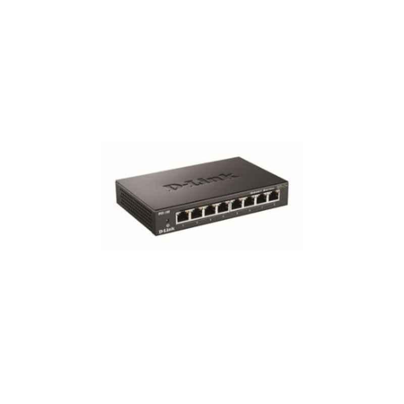 D-Link 8 Port Gigabit Unmanaged Desktop Switch, DGS108