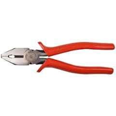 Multitech MT-555-1 8 inch Chrome Vanadium Red Heavy Duty Combination Plier