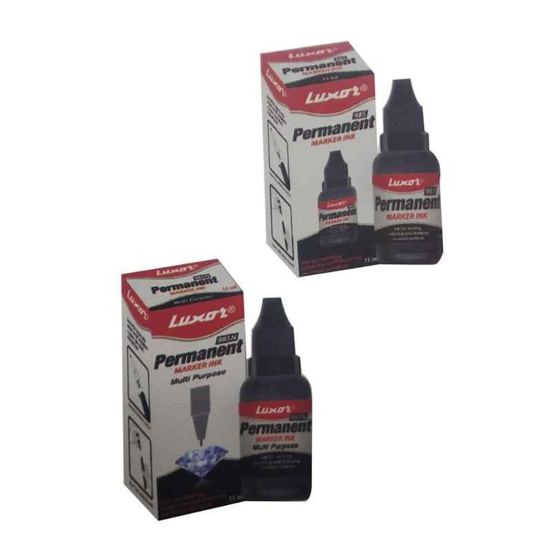 Luxor 15ml 985 Red Permanent Marker Ink (Pack of 500)
