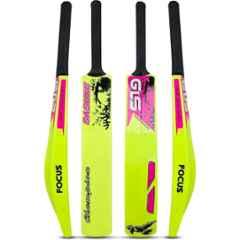 GLS Sasuke 800-850g PVC Green & Magenta PU Filled Cricket Bat for 15+ Yrs