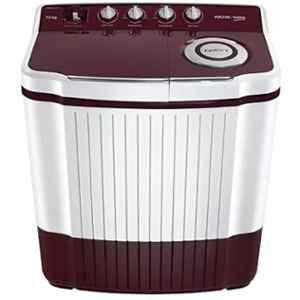 Voltas Beko 7kg 5 Star Maroon & White Top Load Semi Automatic Washing Machine, WTT70ALIM