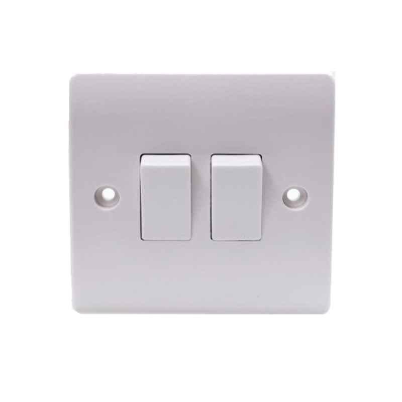 Admore Two Gang One Way Switch, VK0003
