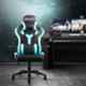 CELLBELL Transformer GC03 Faux Leather High Back Blue & Black Gaming Chair, CBHKFGC1003