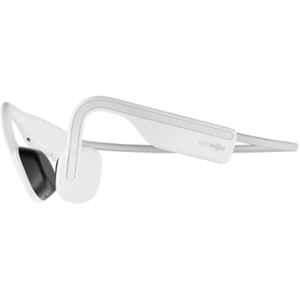 Aftershokz Openmove White Wireless Bone Conduction Open Ear Bluetooth Headphone Includes Sticker Pack, AS660