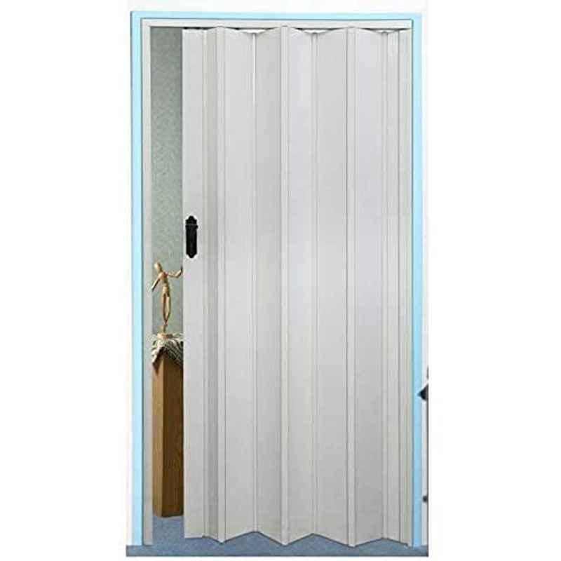 Robustline Folding Sliding Doors 210cm Heightx100cm Width, (White)