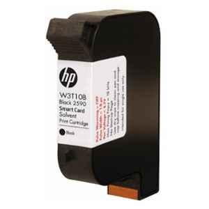HP 2590 Black Solvent Smart Card Print Cartridge, W3T10B