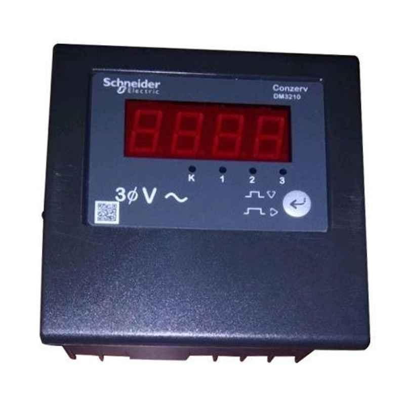Schneider Electric Conzerv 0-500V Three phase Voltmeter CI0.5, DM 3210