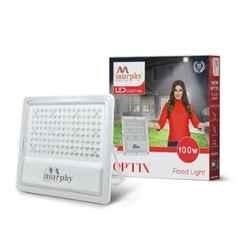 Murphy Optix 100W 6500K Aluminium Cool White LED Flood Light for Outdoor