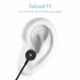 Portronics Conch 204 Black In-Ear Stereo 3.5mm Wired Earphone with In-Built Mic, POR 763 (Pack of 5)