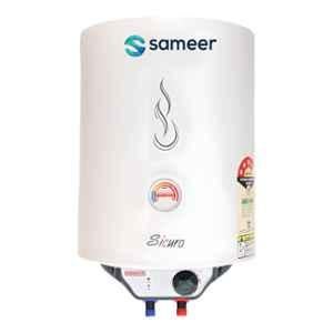 Sameer Sicuro 50 Litre 2000W White Glassline Vertical Storage Water Geyser