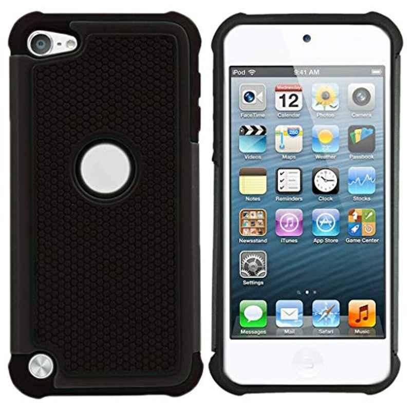 Rubik Rubber Black Case Cover for Apple iPod