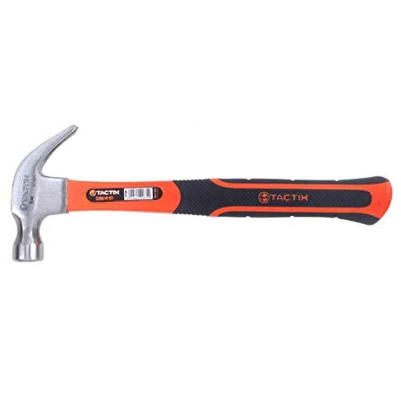 Tactix 570g Fiber glass Handle Claw Hammer
