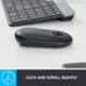 Logitech M350 Pebble Graphite Wireless Mouse, 910-005602