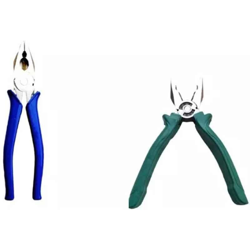 Sky Blue 2 Pcs 7.8 inch Groove Plier Combo, SBE_PLIER_COMBO_MOD_00017